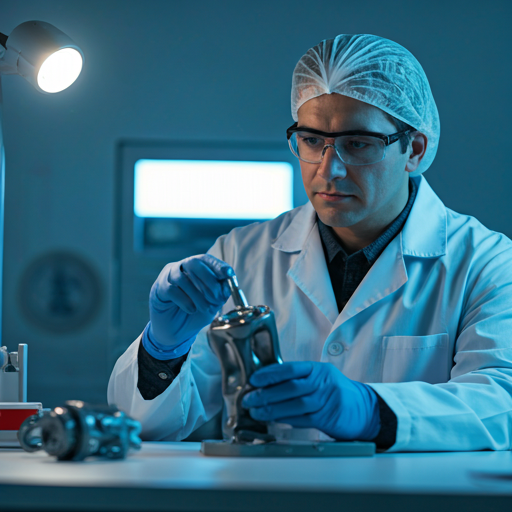 SKYON Innovations cleanroom facility interior with precision-engineered modular systems